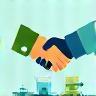 Icon representing contract research partnership